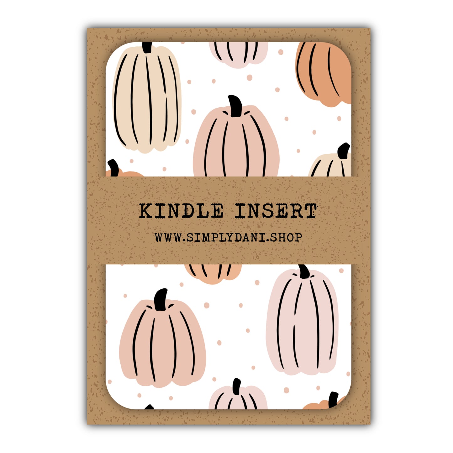 Polka Pumpkins | Kindle Insert