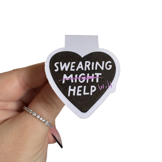 Swearing Will Help Magnetic Bookmark