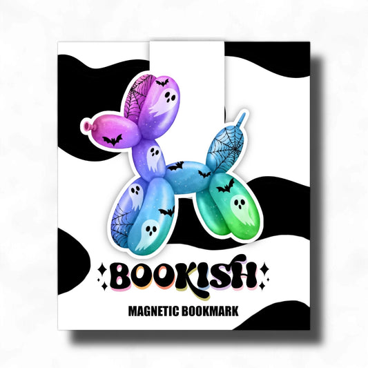 Spooky Balloon Dog | Magnetic Bookmark