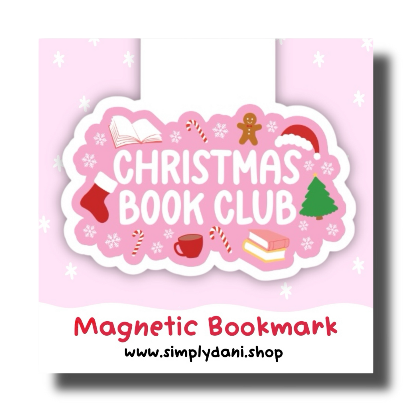 Christmas Book Club | Magnetic Bookmark