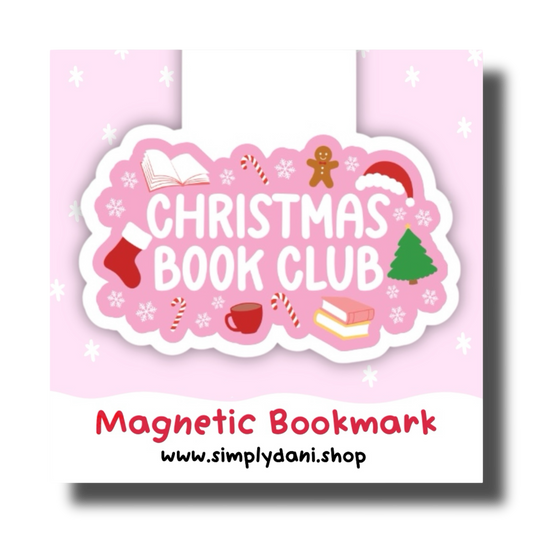 Christmas Book Club | Magnetic Bookmark