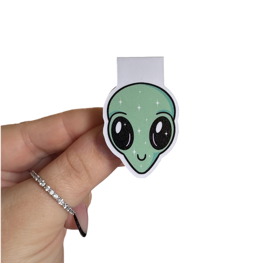 Alien Magnetic Bookmark