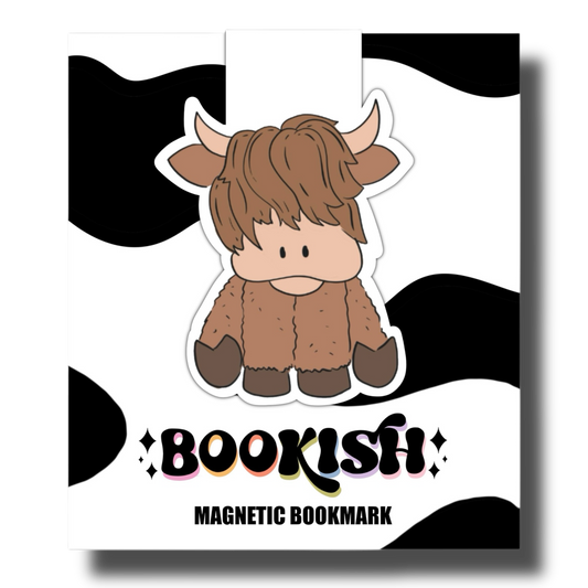 Highland Cow | Magnetic Bookmark