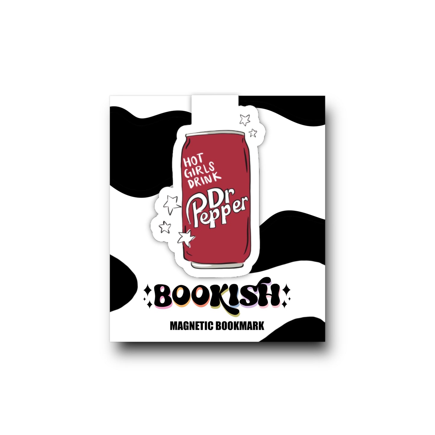 Hot girls drink Dr.Pepper | Magnetic Bookmark