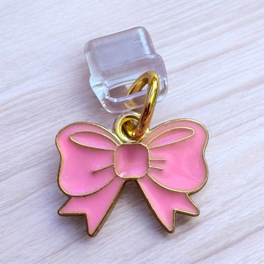 Pretty Girl Bow Charm | Kindle, iPad, iPhone (C-Port)