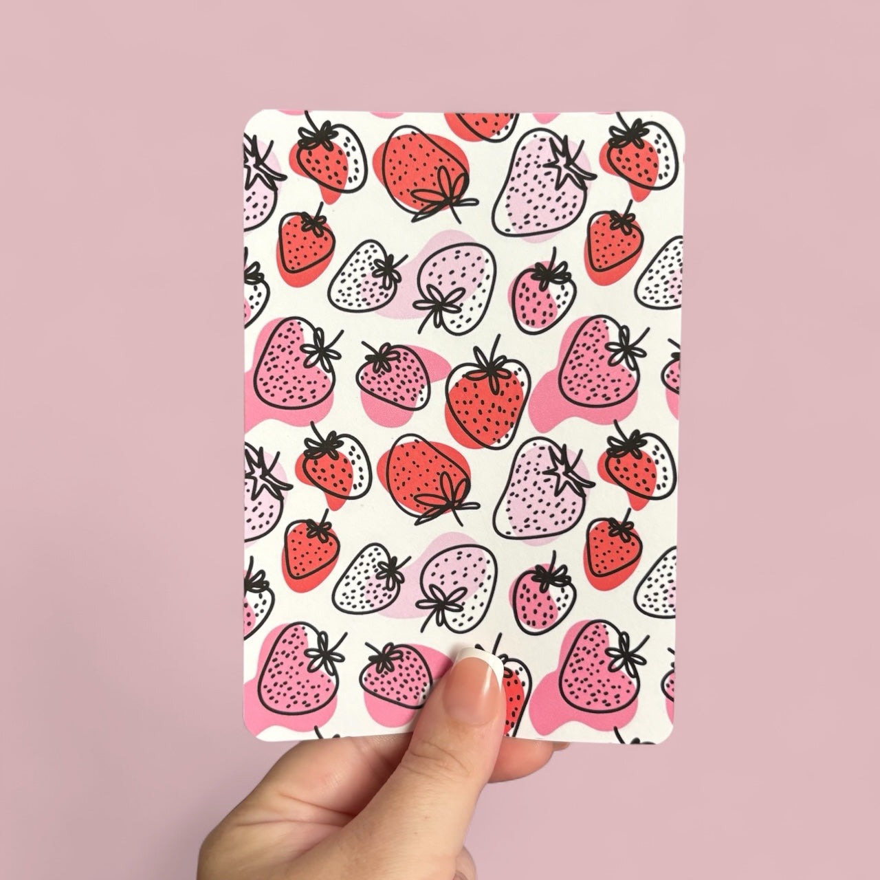 Strawberry Dreams | Single Kindle Insert | Color Blotted Strawberries