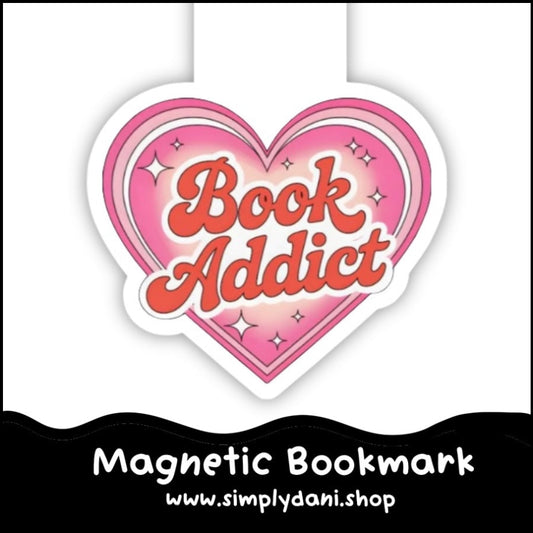 Book Addict | Magnetic Bookmark