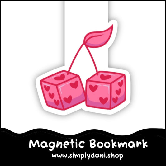 Lovely Dice | Magnetic Bookmark