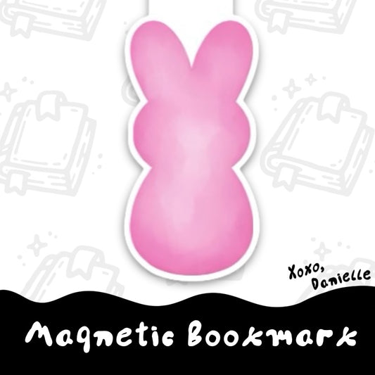 Pink Bunny | Magnetic Bookmark