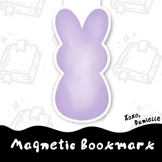 Purple Bunny | Magnetic Bookmark