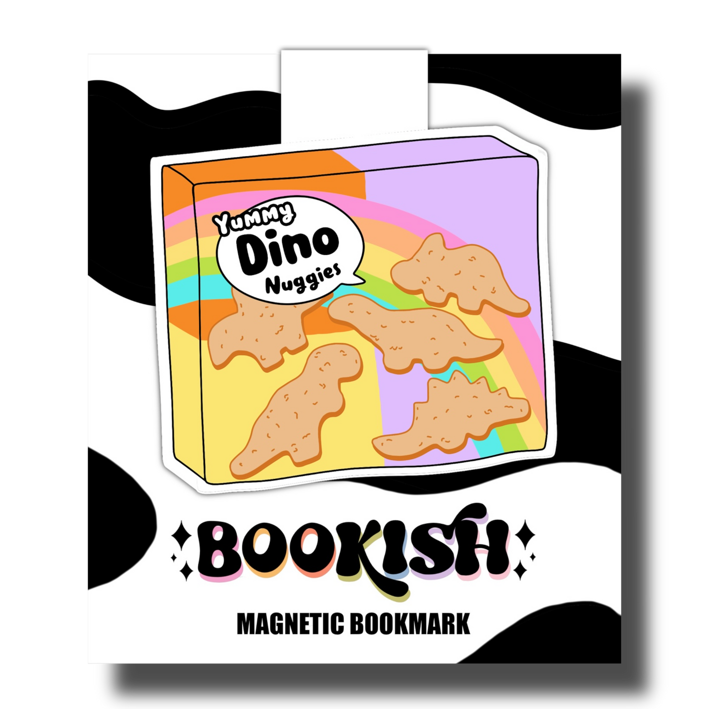 Dino Nuggies Magnetic Bookmark